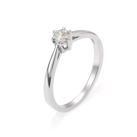 Pierścionek z brylantem 0,31 ct