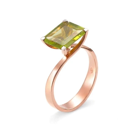 Pierścionek z oliwinem