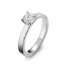 Pierścionek z brylantem 0,50 ct