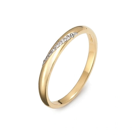 Pierścionek z brylantami 0,04 ct