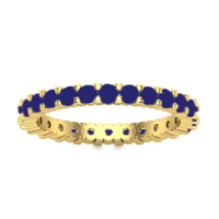 Pierścionek z szafirami