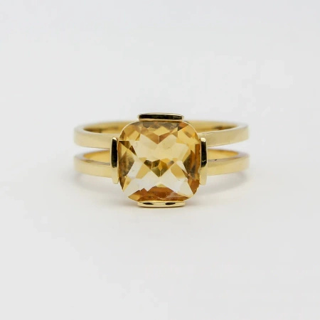 Pierścionek z cytrynem