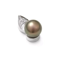 Zawieszka z perłą tahiti i brylantami