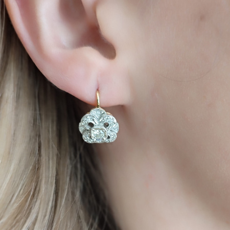 Kolczyki z brylantami