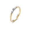 Pierścionek z brylantem 0,02 ct