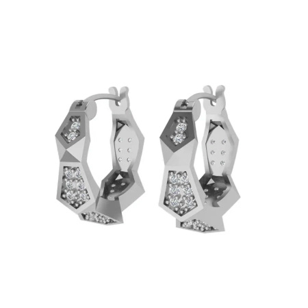 Kolczyki z cyrkoniami