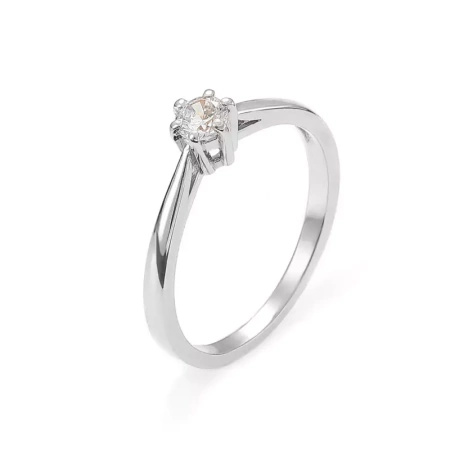 Pierścionek z brylantem 0,28 ct