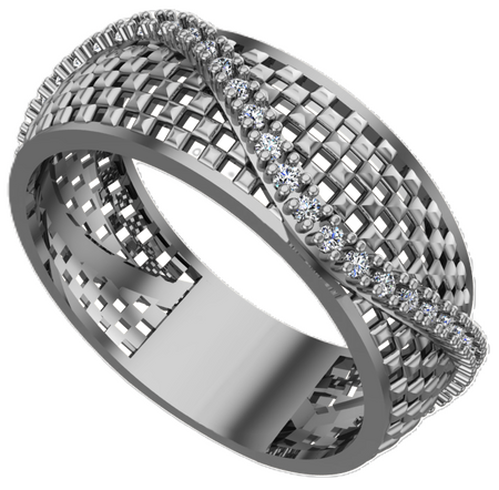 Pierścionek z cyrkoniami