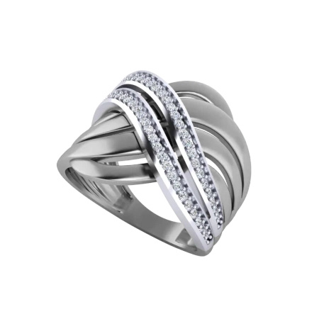 Pierścionek z cyrkoniami