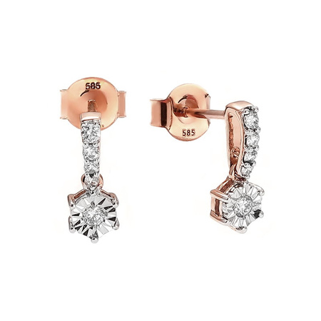 Kolczyki z brylantami