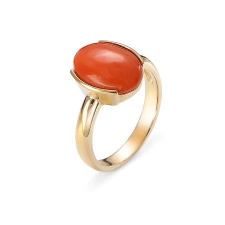 Pierścionek z koralem