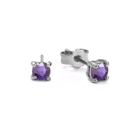 Kolczyki z tanzanitem