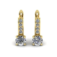 Kolczyki z brylantami