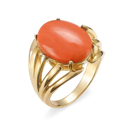 Pierścionek z koralem