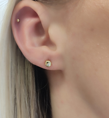 Kolczyki z brylantami