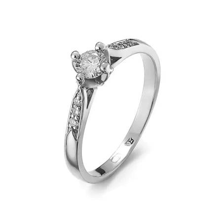 Pierścionek z brylantami 0,29 ct