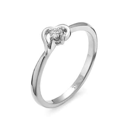 Pierścionek z brylantem 0,08 ct