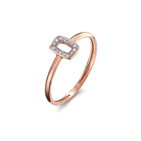 Pierścionek z brylantami 0,04 ct