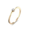 Pierścionek z brylantem 0,05 ct
