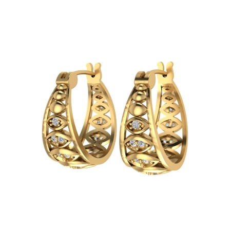 Kolczyki z cyrkoniami