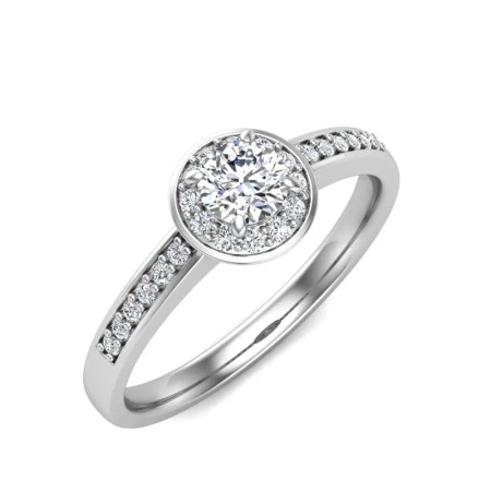 Pierścionek z brylantami