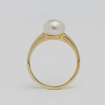 Pierścionek z perłą