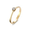 Pierścionek z brylantem 0,06 ct