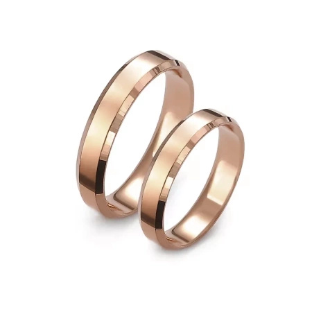 Obrączki złote 4 mm