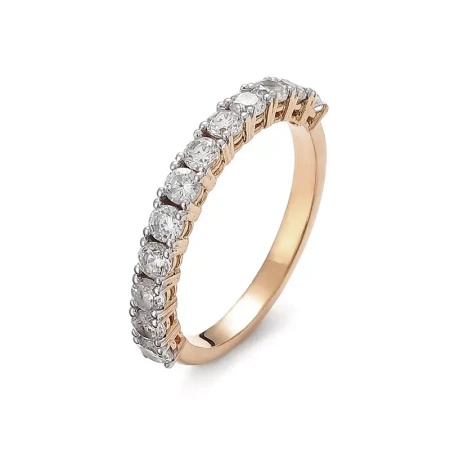 Pierścionek z brylantami 0,70 ct