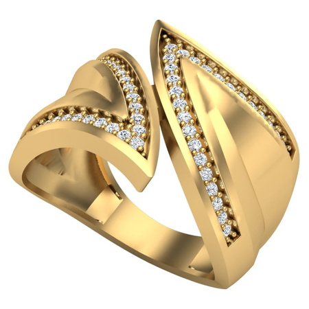 Pierścionek z cyrkoniami