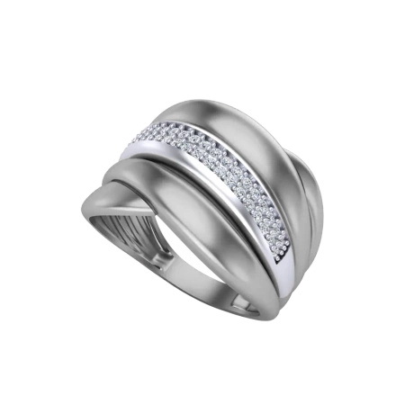 Pierścionek z cyrkoniami