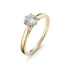 Pierścionek z brylantem 0,50 ct