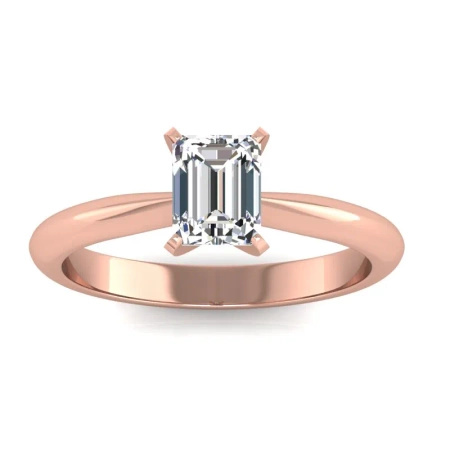 Pierścionek z moissanitem