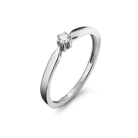 Pierścionek z brylantem 0,08 ct