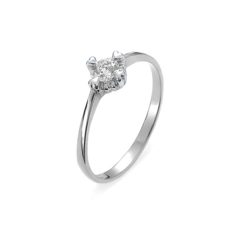 Pierścionek z brylantem 0,22 ct