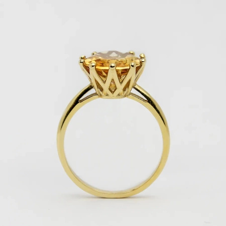 Pierścionek z cytrynem