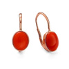 Kolczyki z koralem