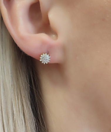 Kolczyki z brylantami