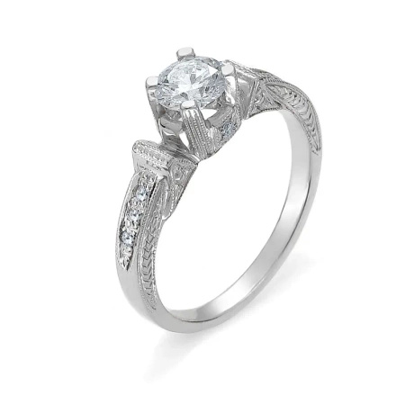 Pierścionek z brylantami 0,71 ct