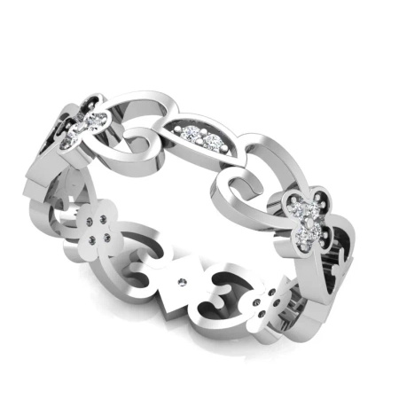 Pierścionek z brylantami