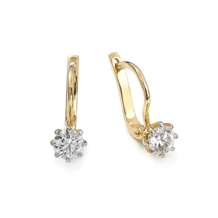 Kolczyki z brylantami