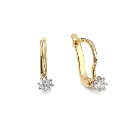 Kolczyki z brylantami