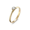 Pierścionek z brylantem 0,13 ct