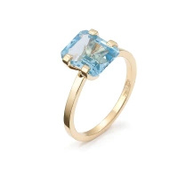 Pierścionek z topazem