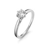 Pierścionek z brylantem 0,50 ct