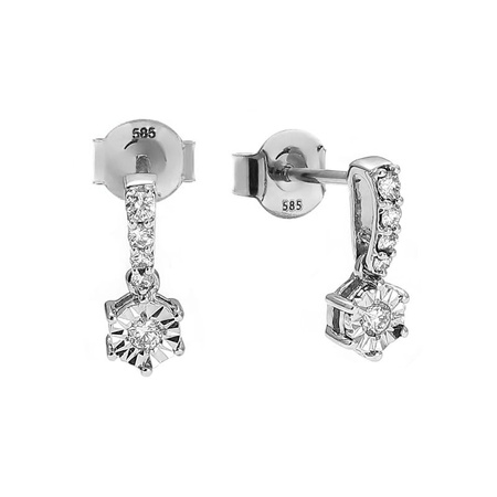 Kolczyki z brylantami
