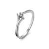 Pierścionek z brylantem 0,05 ct