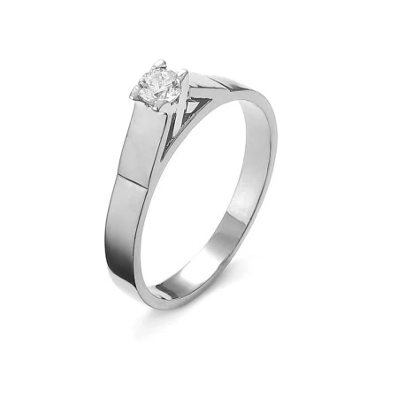 Pierścionek z brylantem 0,15 ct