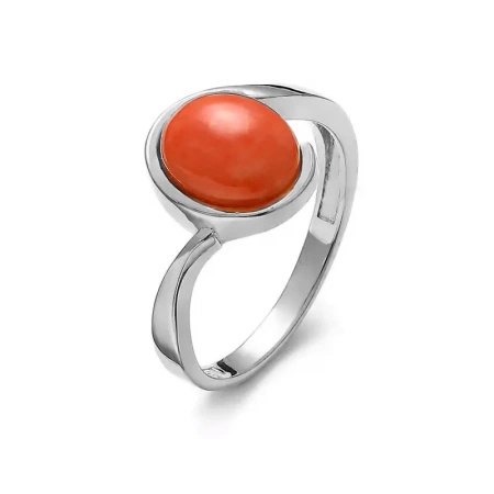Pierścionek z koralem
