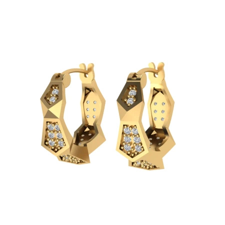 Kolczyki z cyrkoniami